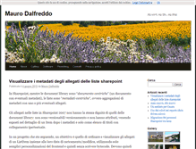 Tablet Screenshot of maurodalfreddo.it